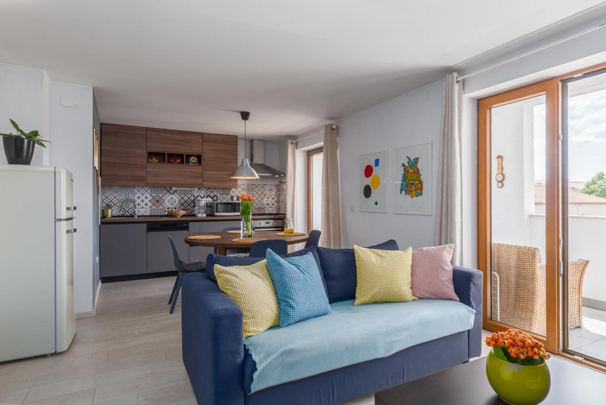 Apartment Blu Porec Bagian luar foto